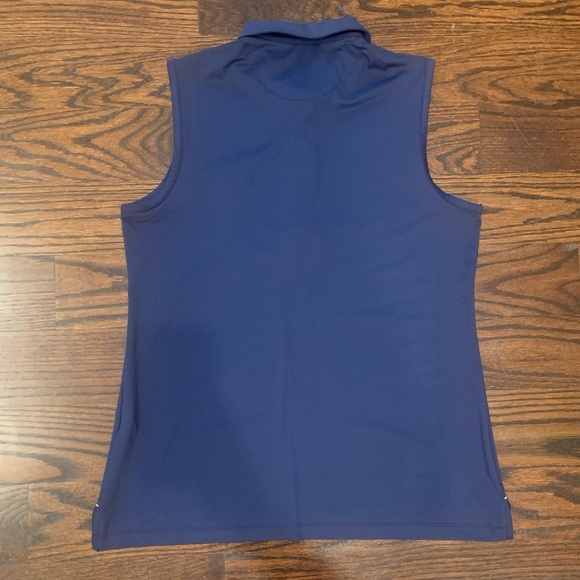 Peter Millar sleeveless navy golf top - Picture 2 of 4